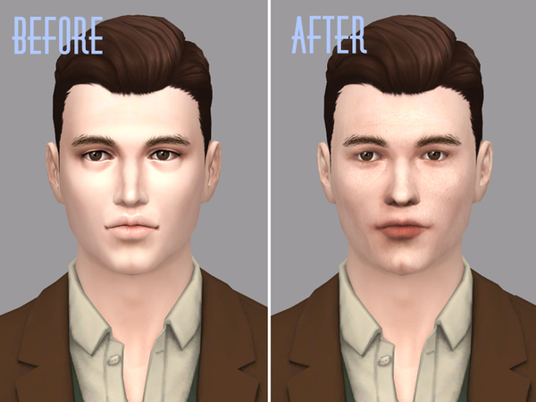 realistic skin sims 4